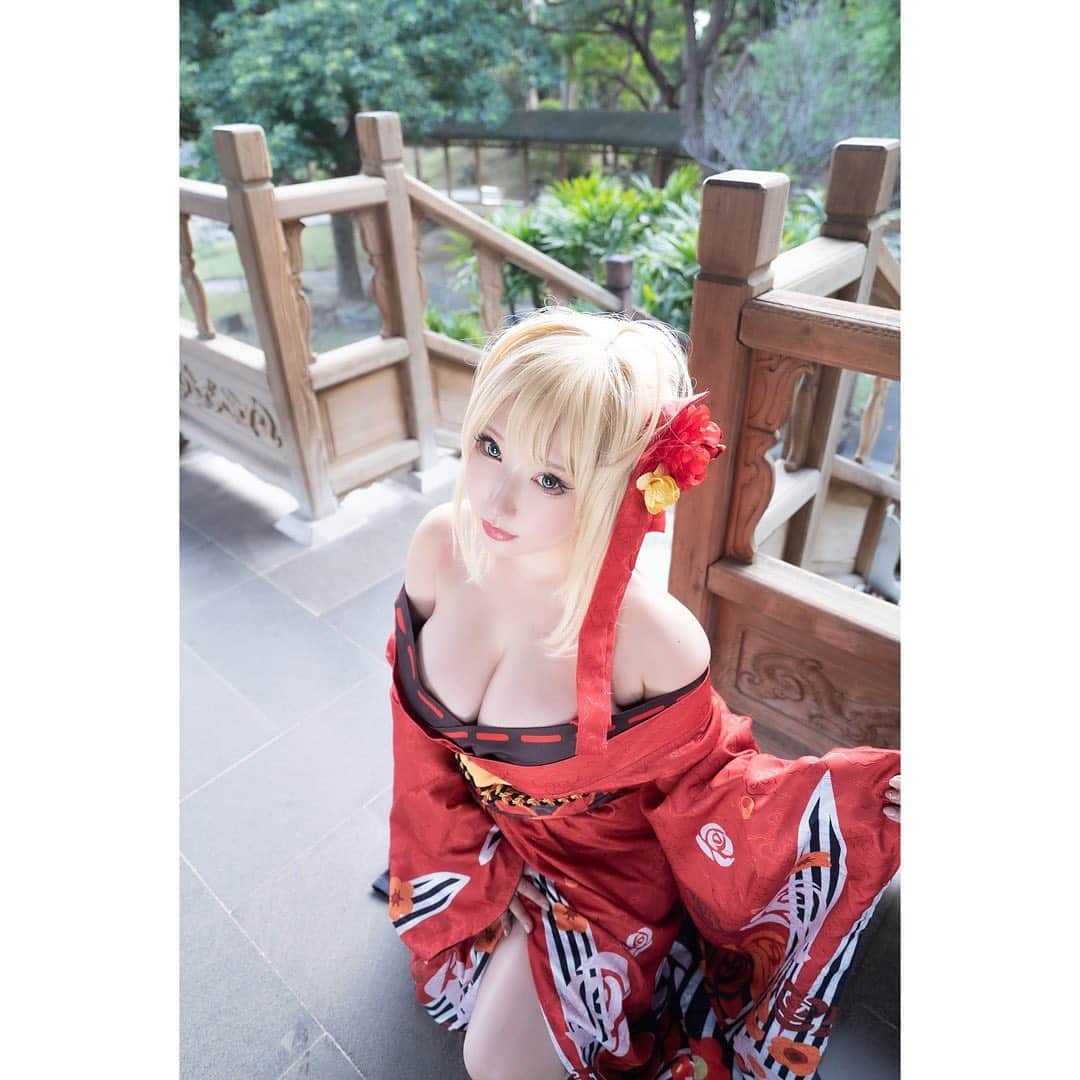 サクのインスタグラム：「#sexy #sexycosplay#oppai#pretty #prettycosplay#sakuayaka #sakucosplayer #saku #cosplay #cosplayer」