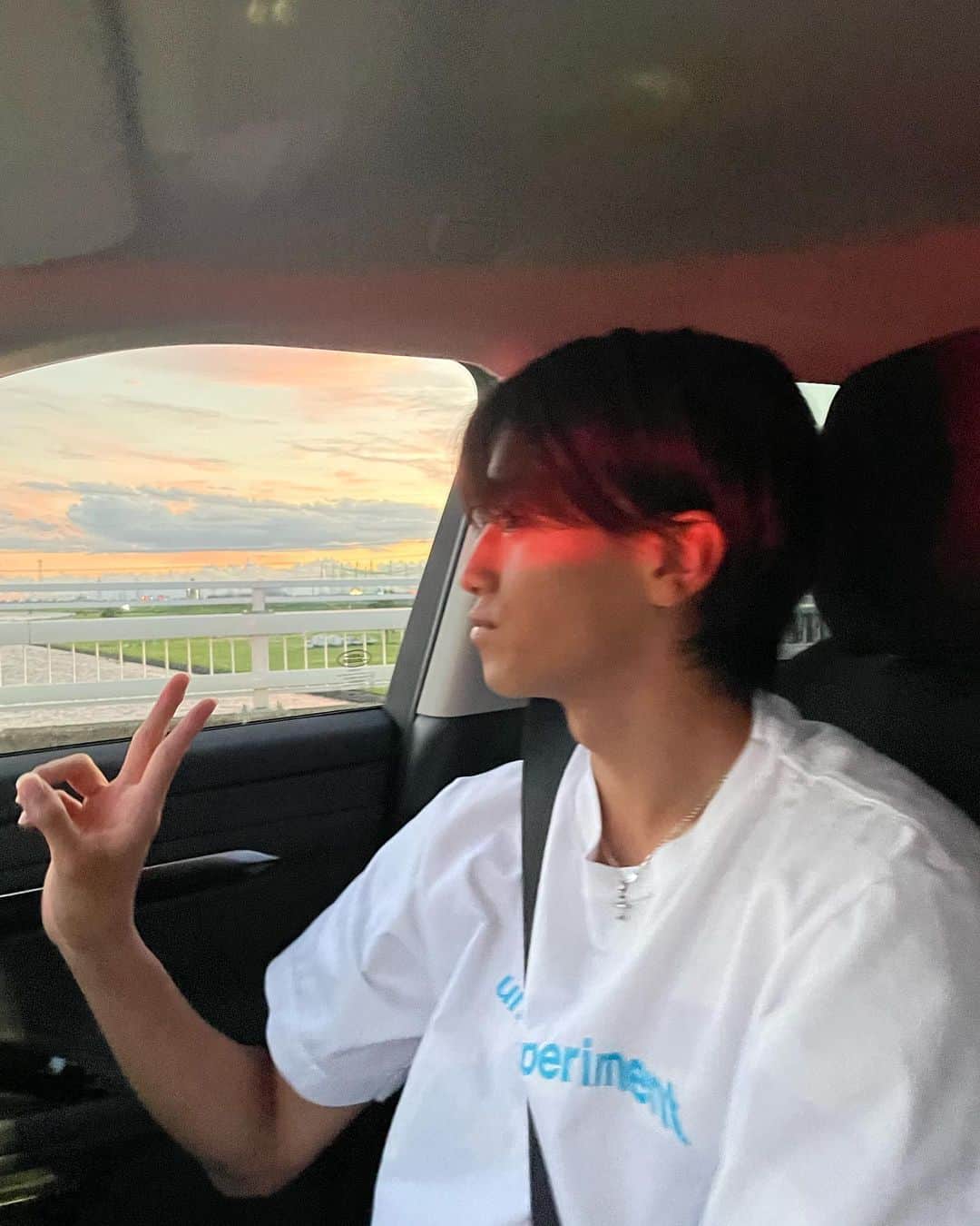 西川潤のインスタグラム：「🌇」