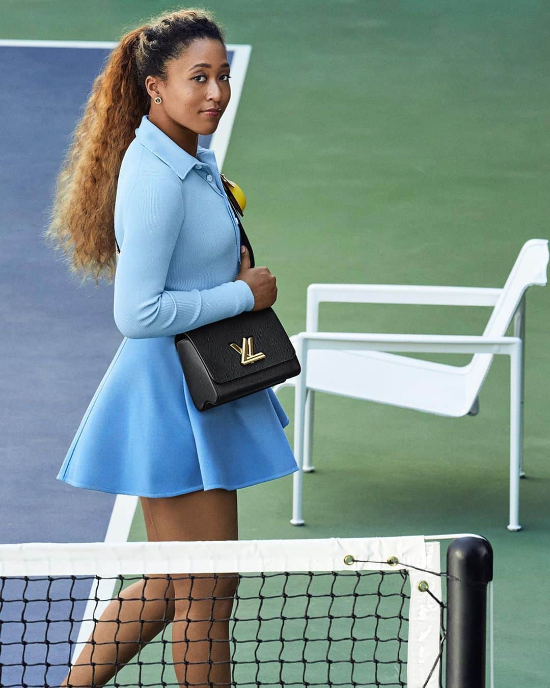 大坂なおみのインスタグラム：「💙🎾✨ #lvtwist @louisvuitton」