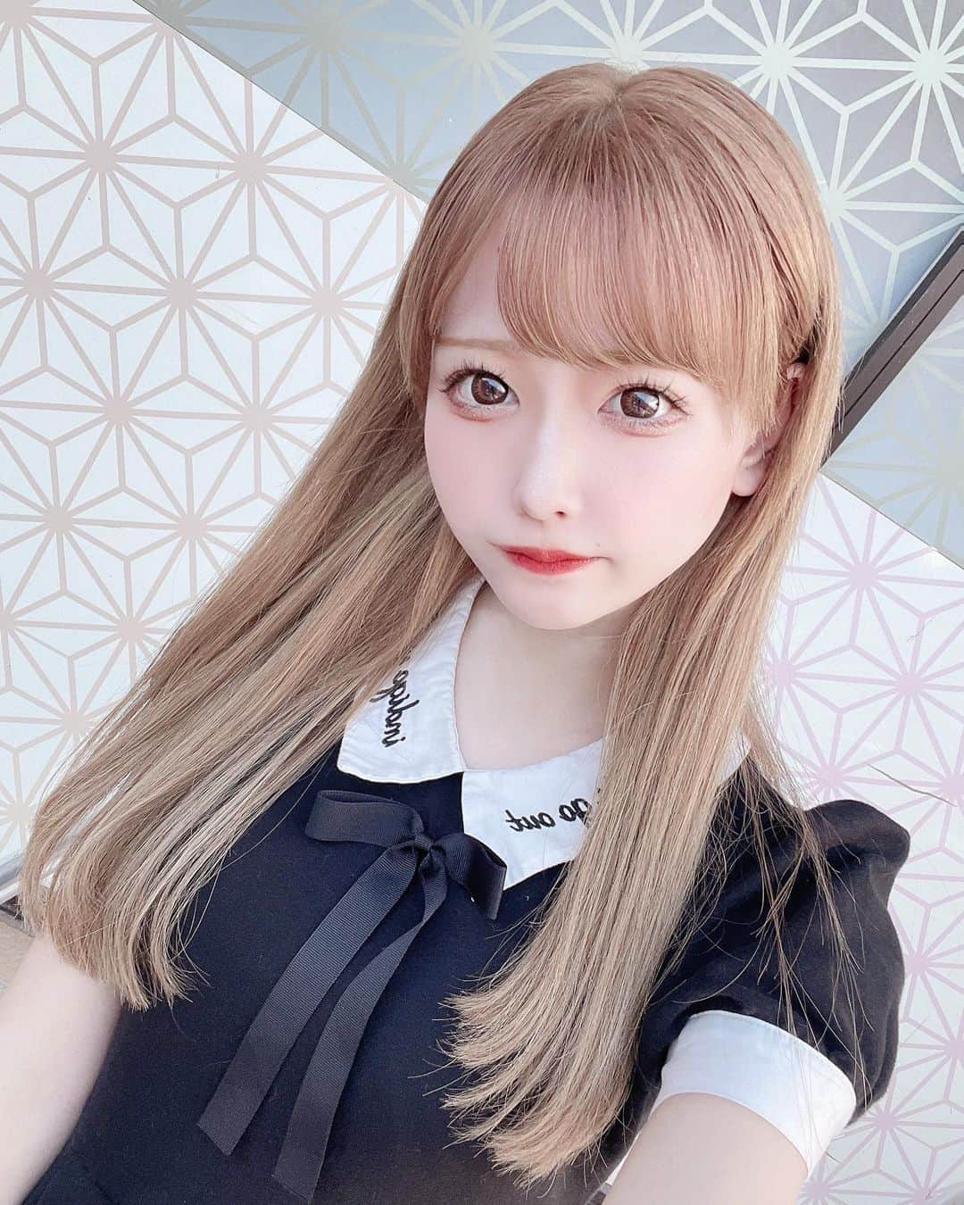 のインスタグラム：「エクステもカラーもトリートメントもいつもありがとうございます♡  @anju_777」