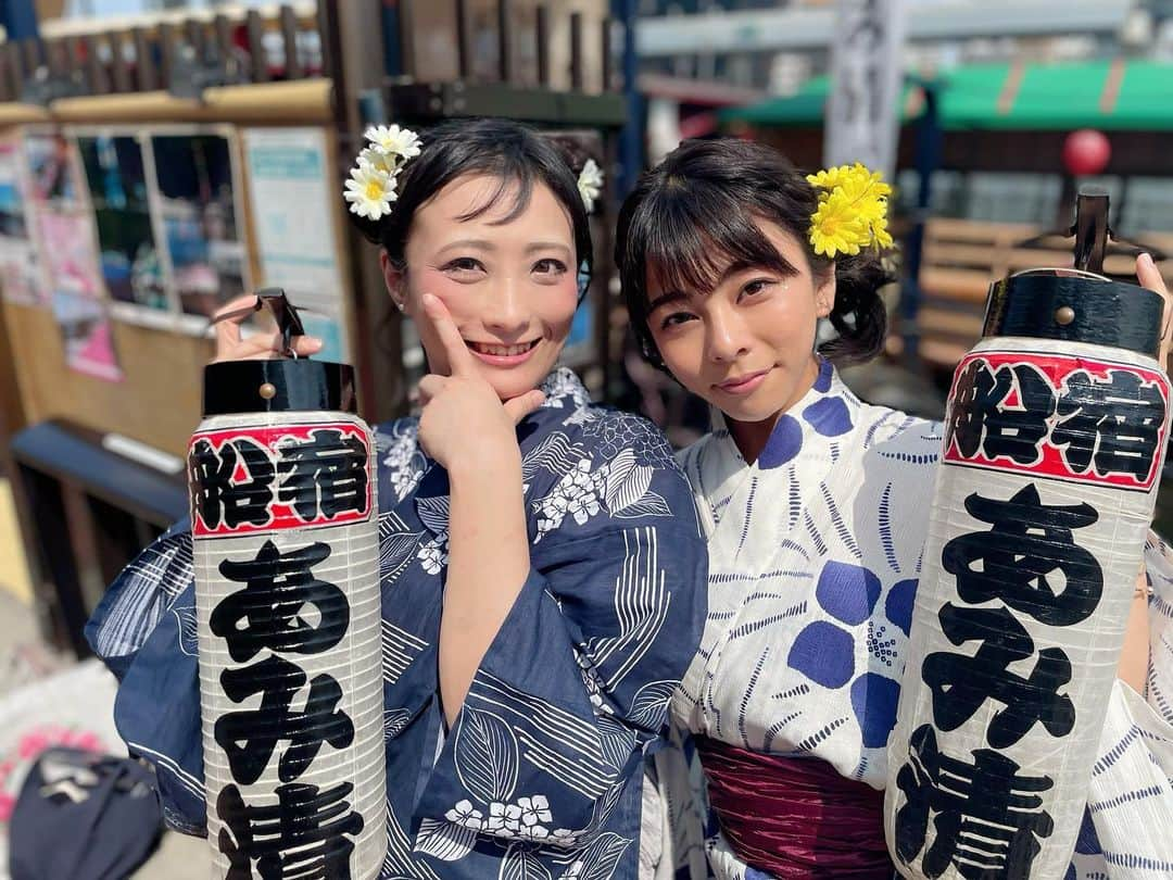 岬あずささんのインスタグラム写真 - (岬あずさInstagram)「花さんと岬組で屋形船オフ会楽しすぎた〜🚢💕」8月7日 14時25分 - azu_misaki