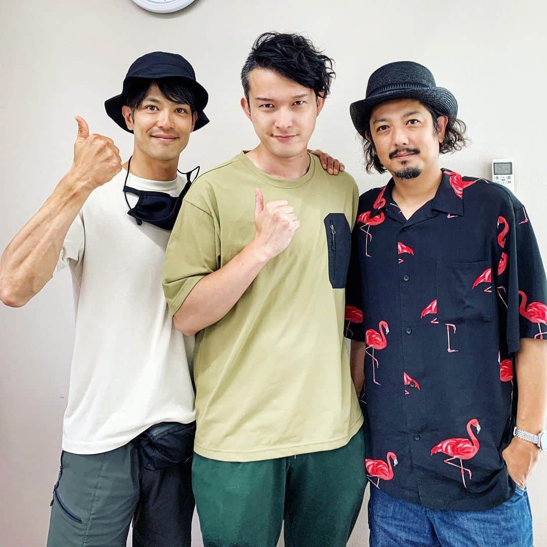 伊藤陽佑のインスタグラム：「#アバレンジャー #西興一郎 #阿部薫  富田翔20thイベントにて本人不在カットw 久々に会えて嬉しかったなぁ  #デカレンジャー」