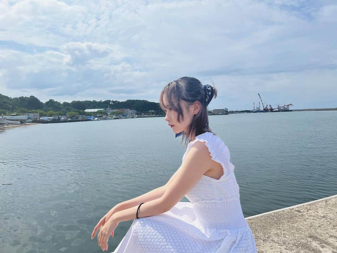横山結衣のインスタグラム：「うみ、！！」