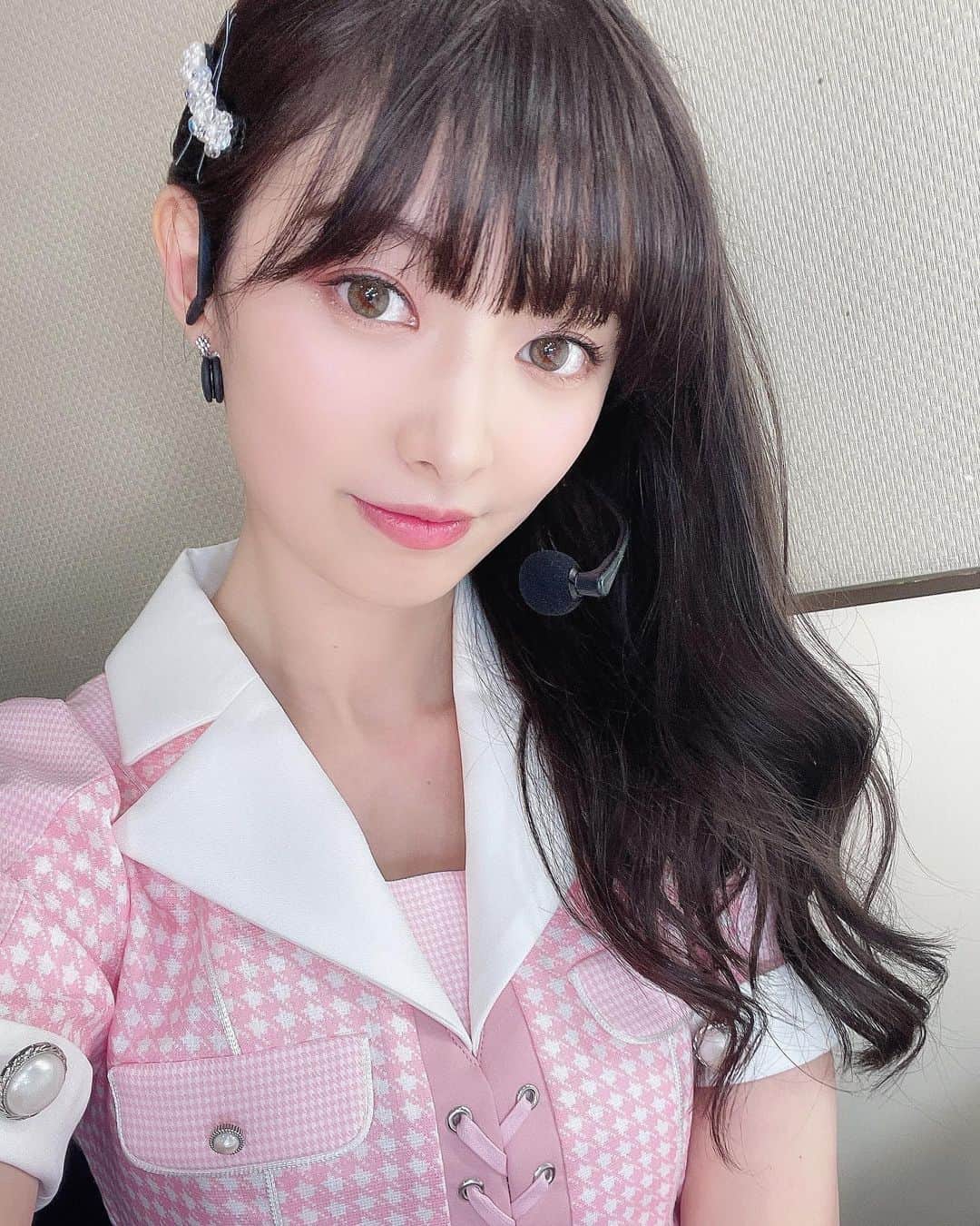 のインスタグラム：「#TIF2022 ありがとうございました！！ 楽しかったー🎤✨ 初めて着る衣装だったよ🎀 . . #AKB48 #フェス #idol #TIF #衣装 #pink #summer」