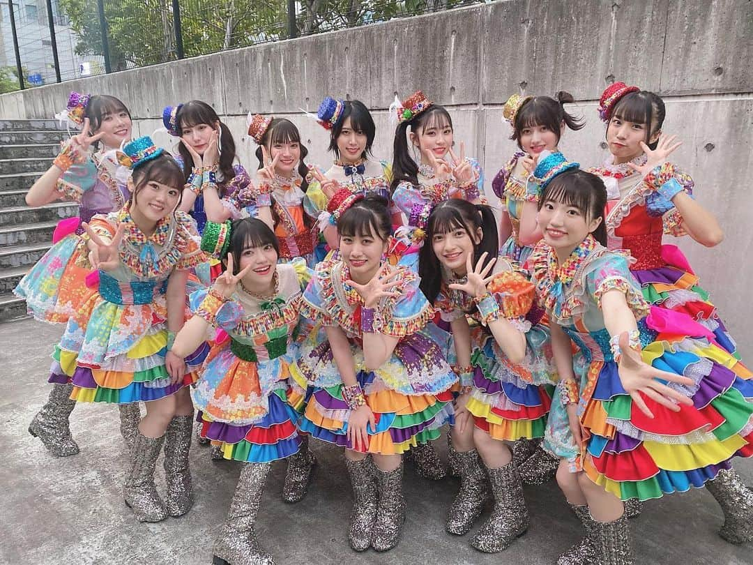 虹のコンキスタドールさんのインスタグラム写真 - (虹のコンキスタドールInstagram)「🌈#TIF2022 #虹コン」8月7日 21時25分 - 2zicon