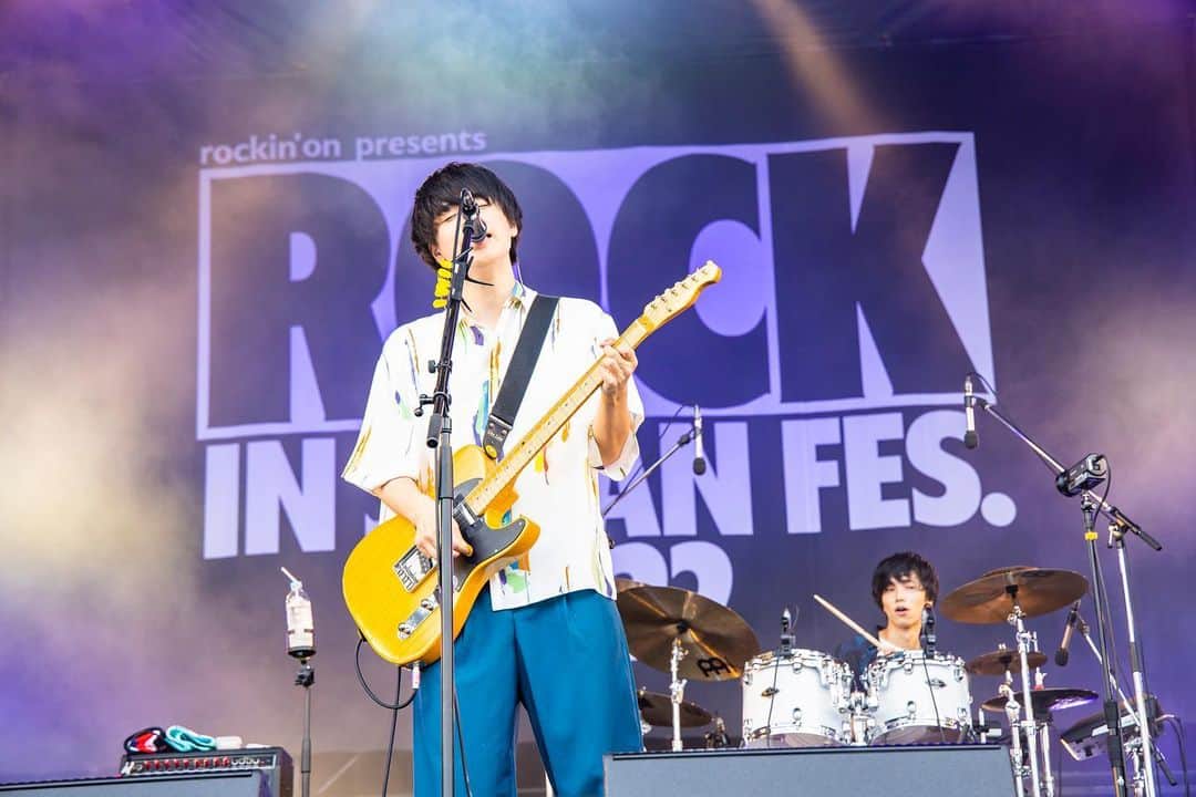 吉田右京さんのインスタグラム写真 - (吉田右京Instagram)「2022.8.7 ROCK IN JAPAN FESTIVAL 2022  バンドを組んだ時からずっと出たかったフェス。 初出演、朝から沢山の人に観てもらえて本当に嬉しかったです。 最高な一日でした。 ありがとうございました！  #RIJF2022」8月7日 21時45分 - ukyo_1006