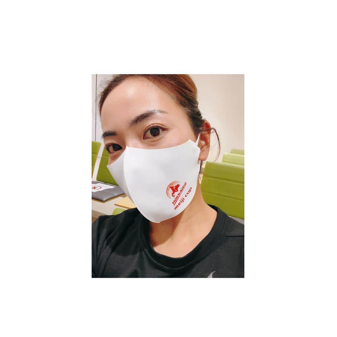 笠りつ子さんのインスタグラム写真 - (笠りつ子Instagram)「おつカレー🍛ライス  Meijiのこのマスク良き🥸💓」8月7日 21時48分 - ryuritsuko