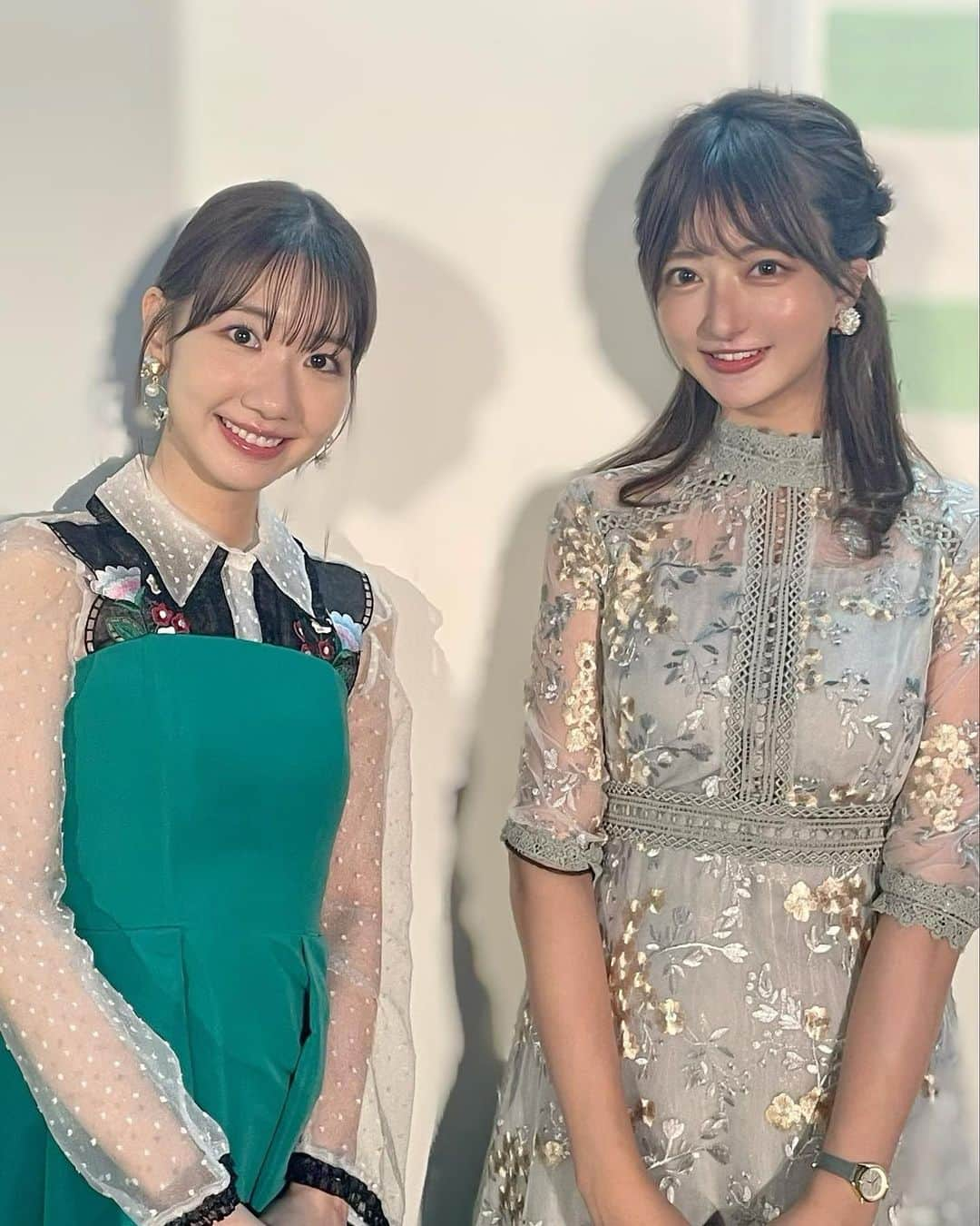 羽田優里奈さんのインスタグラム写真 - (羽田優里奈Instagram)「. 関西コレクションでMCをご一緒させていただいた #AKB48 の#柏木由紀 さん🎤✨ . 本当に女神のように優しくて！ 素敵なお方でした！🤍 . "ゆきりん"と呼ばせて下さって、 バックヤードでも優しく微笑まれ、 ステージを見守っている姿も素敵でした✨ . 推させて下さい！ いや、皆推すべし！！🌏 . . . . . . . #アイドル  #推し活 #mcから伝えたい素敵ポイント　 #フリーアナウンサー #アナウンサー #司会 #mc  #関西コレクション #関西コレクション2022  #関西 #大阪 #関コレ2022 #関コレ2022aw  #京セラドーム #ファッションショー #ファッション  #トレンド #コーデ #ワンピース #レースワンピース  #刺繍ワンピース #羽田優里奈 #cosme  #kansai #idol」8月7日 22時18分 - hadayurina_