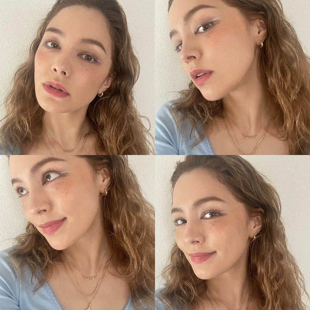 ステファニーのインスタグラム：「🐬🤍✨ 夏のセルフメイク"メイクレシピ"がVOGUE girlに 只今、掲載されています！ 少しでもみんなの参考になれば嬉しいです♡。 普段はささっとメイクが多いけど、やっぱり丁寧にメイクすると気持ちがあがるぅぅぅ！！  #love #makeup #voguegirl #コスメ #夏メイク #メイク」