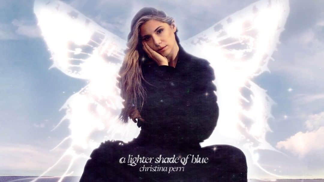 クリスティーナ・ペリーのインスタグラム：「a lighter shade of blue - out now 🦋」