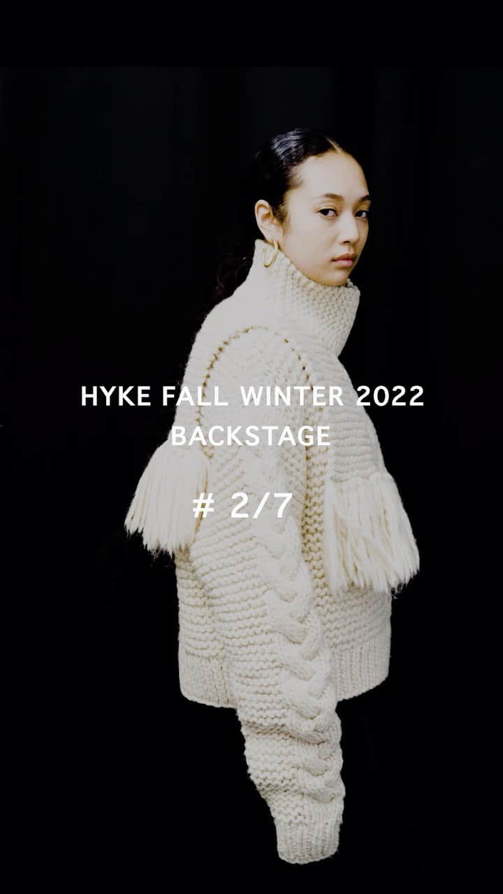 HYKEのインスタグラム：「HYKE FW 2022 #hyke」