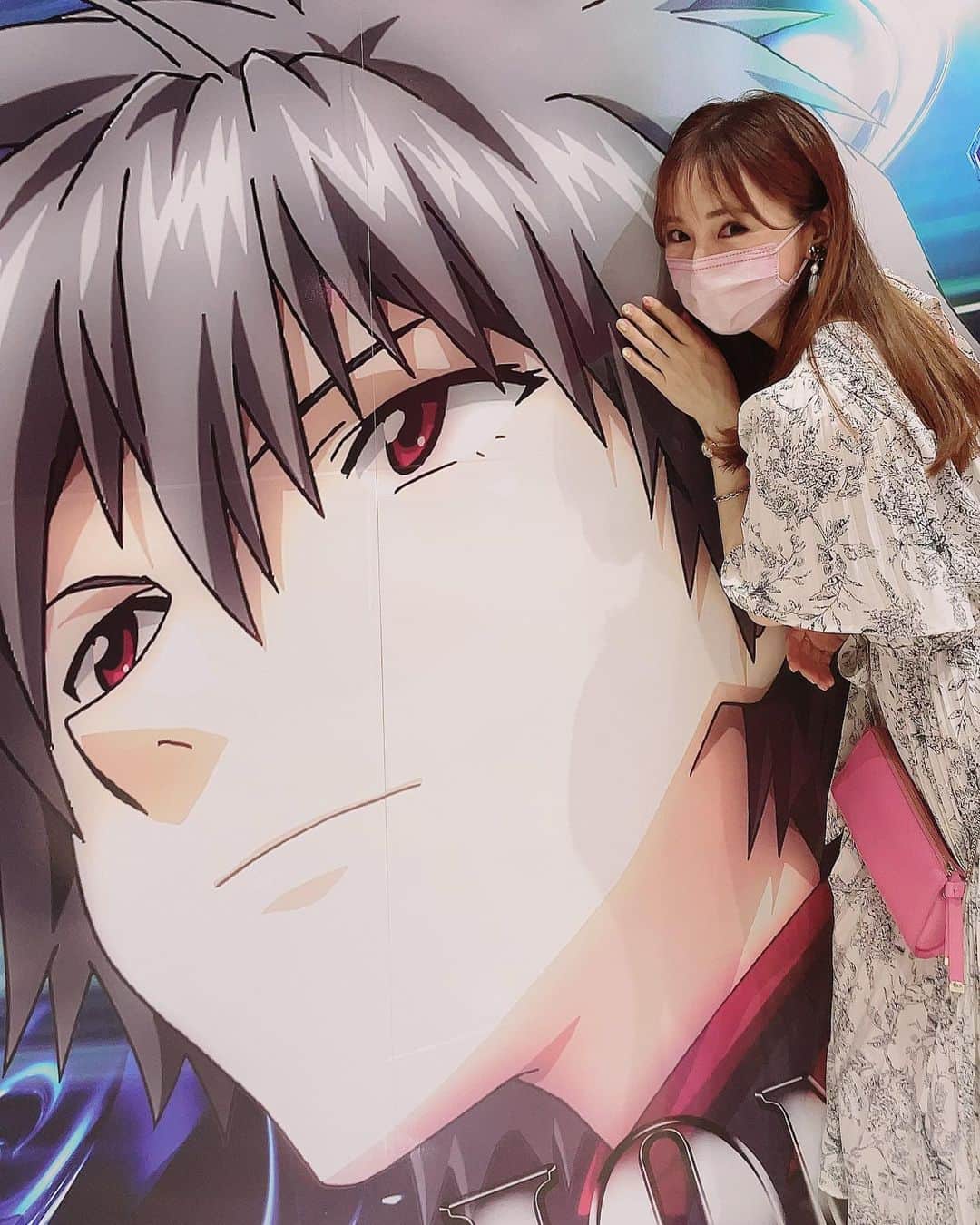 ぽこのインスタグラム：「カヲルくーん😍❤️❤️❤️ ⁡この業界に入る時の自己PRに、カヲルくんの絵を書いた紙を履歴書と一緒に送ったなぁ…🫠 ⁡  #渚カヲル #DSG #エヴァンゲリオン」