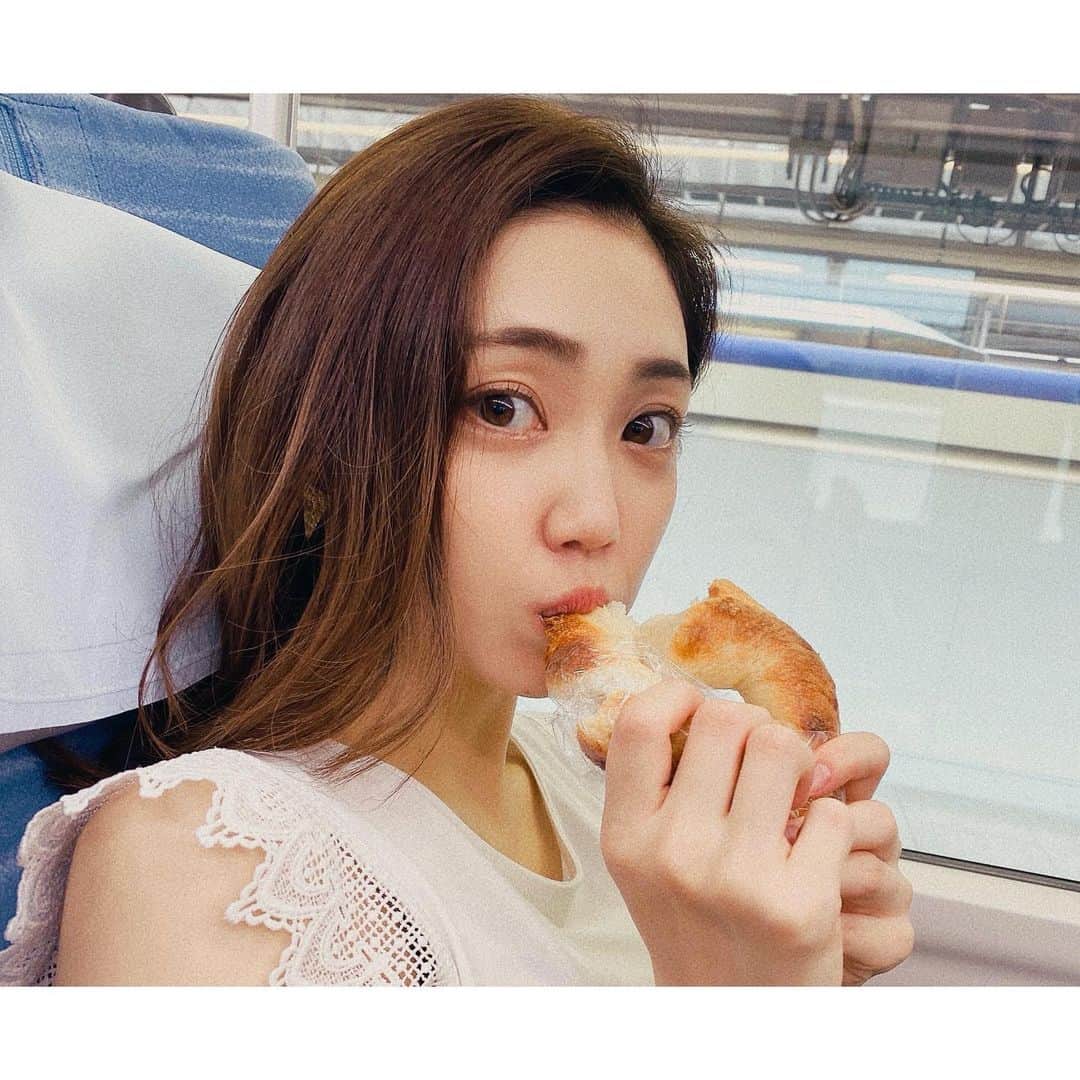 山谷花純のインスタグラム：「ベーグル🥯好き🥯」