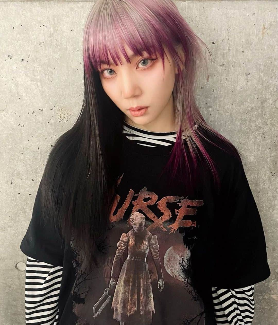 星熊南巫さんのインスタグラム写真 - (星熊南巫Instagram)「new hair 🖤🩸⛓」7月16日 17時33分 - hoshikuma_minami