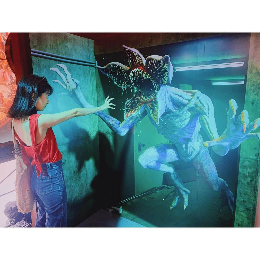 橘美緒さんのインスタグラム写真 - (橘美緒Instagram)「STRANGER THINGS🕷 I also fought demogorgon.」7月17日 10時31分 - mio_tachibana