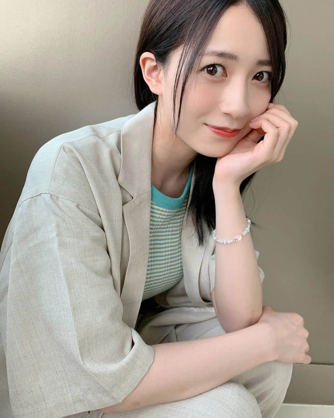 佐々木優佳里のインスタグラム：「💙  お話し会ありがとうございました！」