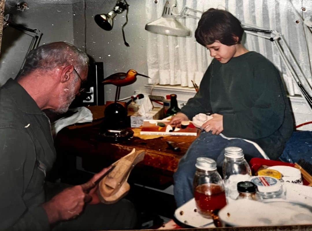 キャサリン・メーニッヒのインスタグラム：「Little Geppetto」