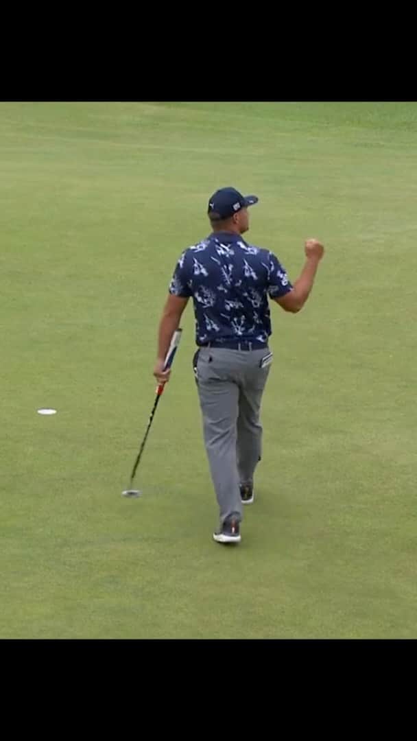 のインスタグラム：「Finally feeling good on the course. Thanks to the @theopen for a great tournament around the Old Course. Was a lot of fun. Thanks to all the fans for the continued support! Will always give it my best no matter what. #bombsaway」