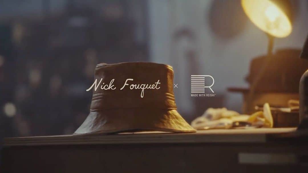 Nick Fouquetのインスタグラム：「INTRODUCING: @nickfouquet x @madewithreishi. Today, bespoke hat maker Nick Fouquet launches a limited hat collection Made with Reishi™: a new class of premium natural material engineered by @mycoworks in California. A one-of-a-kind collaboration that joins mutual passion for conscious materials sourcing, master craftsmanship and creative experimentation.   The Coprinus, Morchella, and Reishi™ Boletus by Nick Fouquet are the first Reishi™ objects available for purchase. Now on NickFouquet.com.   “Our clients want luxury made from materials they can feel good about. Reishi™ is the answer.” – Nick Fouquet.  To purchase the hat collection and learn more about this collaboration, check out Nick Fouquet's site. Link in bio.  #NICKFOUQUETxMADEWITHREISHI  Video by @deanbradshaw  Creative Direction by MycoWorks  #sustainablefashion #sustainablematerials #crueltyfreefashion #myceliumleather #mycelium #veganleather #leather #mushroomleather #leatherworking #leatherfashion #slowfashion #biodesign #biomaterials #madewithreishi」