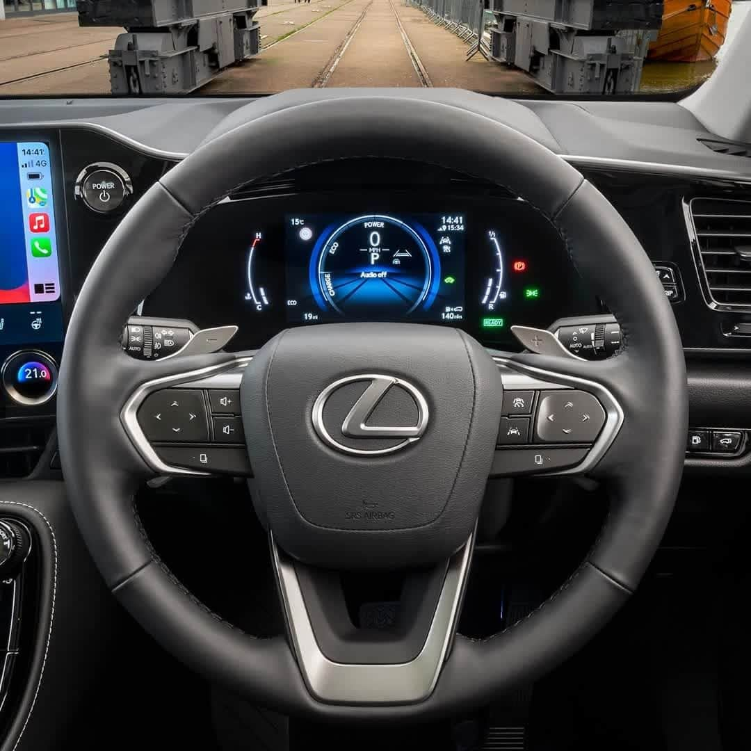 Lexus UKのインスタグラム：「Take the reins of the all-new #LexusNX. What do you think to the new 'Tazuna' cockpit design?」