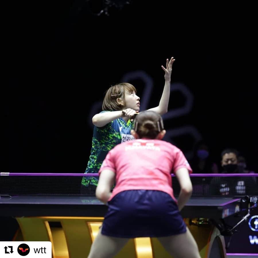 ソ・ヒョウオンさんのインスタグラム写真 - (ソ・ヒョウオンInstagram)「. #Repost @wtt with @use.repost ・・・ #WTTChampions Day 2 #GameOn 🔥🇭🇺   Don't miss #WTTBudapest action LIVE👉worldtabletennis.com/livevideo or WTT app  Grab your tickets👉bit.ly/3atZUz1  #WTT #TableTennis #PingPong」7月20日 1時55分 - suh_hyowon_