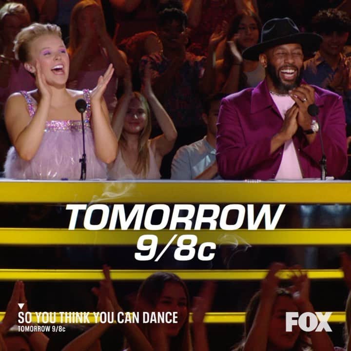 アメリカン・ダンスアイドルのインスタグラム：「Tomorrow, the Top 6 take the stage with your favorite #SYTYCD All-Stars for an EPIC evening you don’t want to miss!   Tune in at 9/8c on @foxtv.」