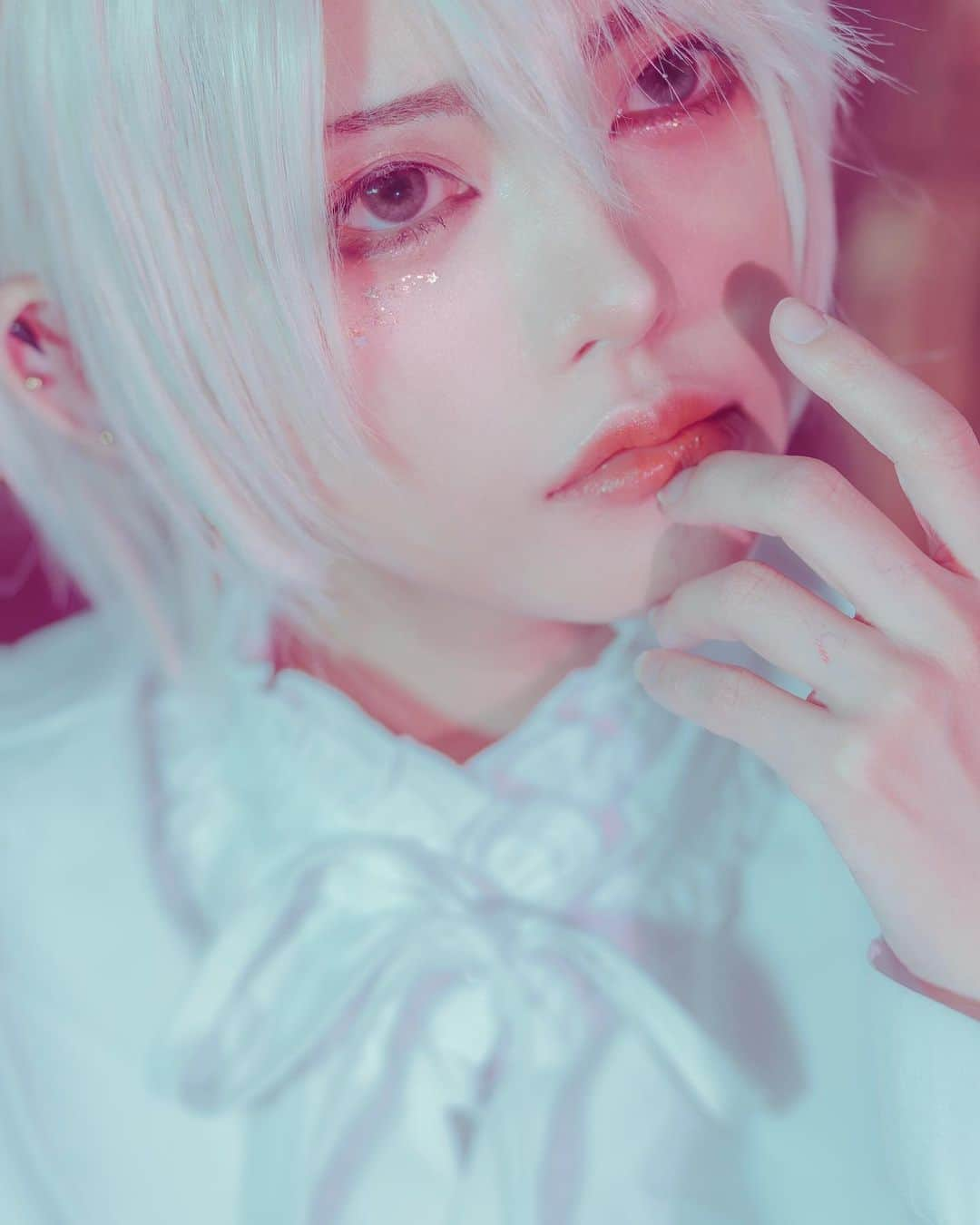 松竹ねじめのインスタグラム：「🕊 #japanesecosplayer #cosplay #cosplayer #coser #創作男子 #創作コスプレ」