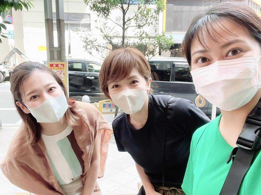 石原あつ美のインスタグラム：「＊  ・時差投稿・  ラブかわ会✨ そしてマヤ坊お疲れ様会✨ めちゃくちゃ久しぶりに3人揃ってのランチ🍴 久本さんが言ってたように、個性強めな3人なのに話が合うのが本当に不思議😂 この日もあれが！これが！と話は尽きませんでした笑  久本さんもマヤ坊も本当にパワフルだから見習いたいこの頃❣️  それぞれの環境で頑張る姿に、元気をもらった1日となりました☺️💕  #tvk #loveかわさき #懐かしのメンバー #久本真菜 #須貝茉彩」
