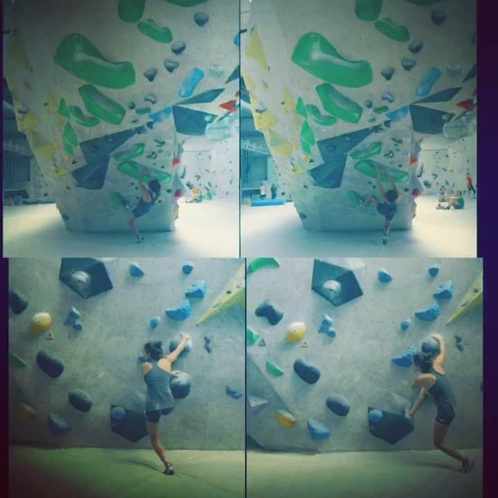 のインスタグラム：「the speed for accuracy trade-off You have probably experienced speed-accuracy trade-offs many times while climbing. The faster you try to climb, the more likely you are to miss a foot- or handhold.  Sometimes though... moving faster can make you more accurate. Although the general rule is that we trade speed for accuracy (or vice versa) when we make aiming movements, there are exceptions. Under certain conditions, speeding up can make us more consistent in timing a movement and in where we end the movement compared to our target.  As counter-intuitive as it might sound, with speed-bouldering you can clean up your technique. #climbingperformancecoaching #climbingtechniqueofthe21stcentury #coordination #bouldering」