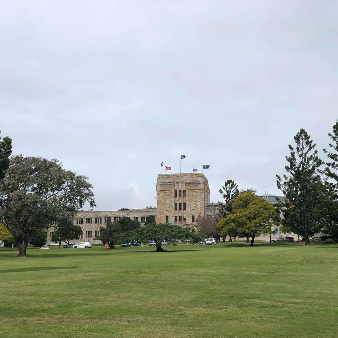 永井里菜のインスタグラム：「. . THE UNIVERSITY OF QUEENSLAND 🇦🇺 ちょうどこの頃に留学してたので余計に懐かしい気持ちです😊☀️ . 留学中は来れなかった、先生などが食べに来る美味しいと噂のパスタ🍝 ２年越しにいただきました😋💕 . また通いたい気持ちになってしまう。 .」