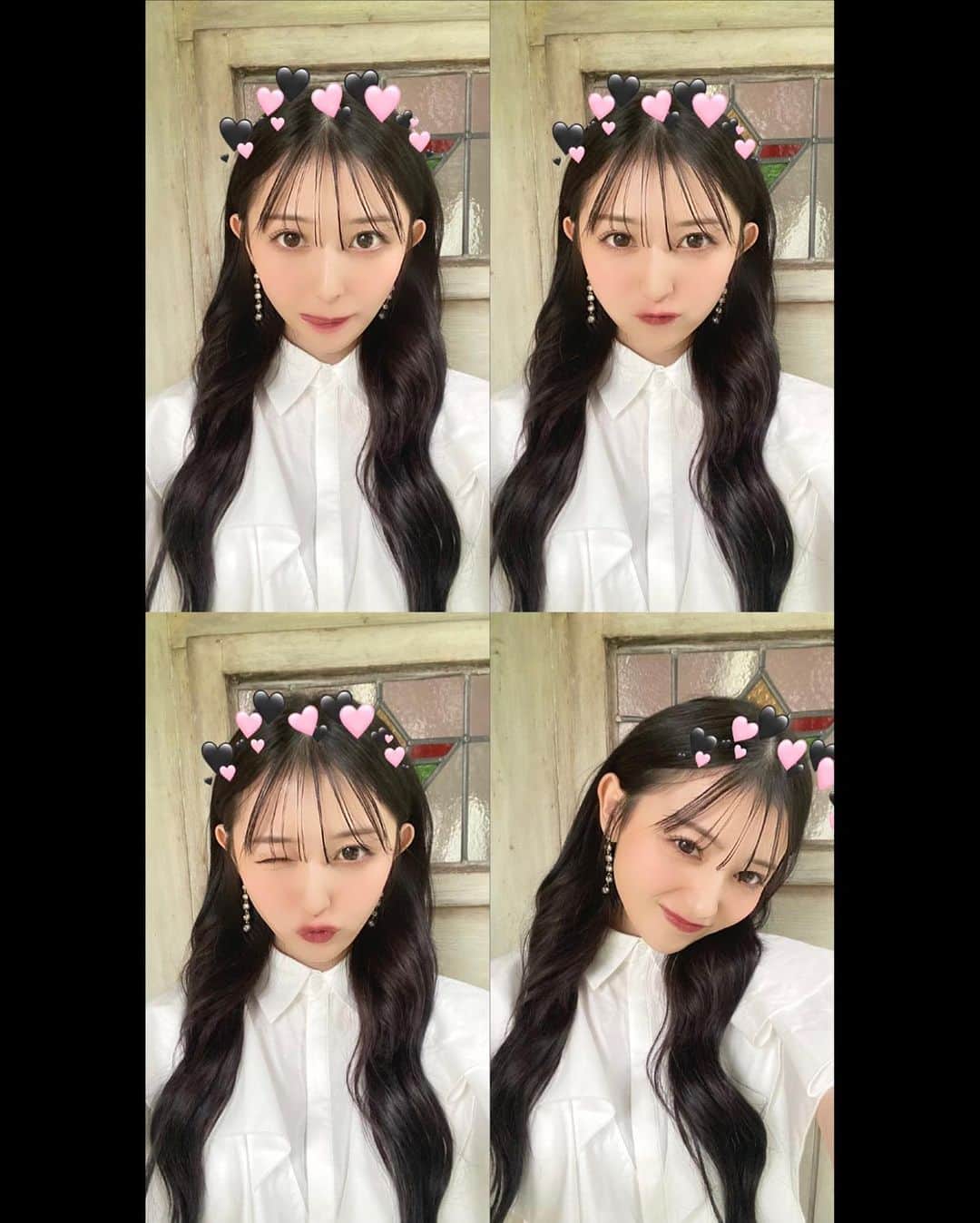 吉井美優のインスタグラム：「❤️🖤」