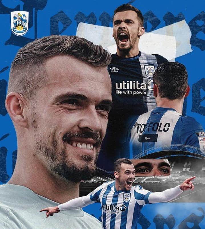 ハリー・トフォロさんのインスタグラム写真 - (ハリー・トフォロInstagram)「Thank you @htafc for giving me the opportunity to play in the Championship again. From a relegation battle to 90 minutes away from the Premier League at Wembley, it has been an amazing journey.  It’s been an absolute pleasure to be in the dressing room with the lads and be at the training ground with all the support staff, day in & day out. I wish you all the very best for the season and hope you can go one better to get what you all deserve.  A football club is built on the loyal fans who follow their team all around the country and on a personal level the support you gave me on a matchday as well as within the community has been both humbling and incredible, so thank you from the bottom of my heart.  Most importantly for me, thank you all for being so welcoming to my wife and our 3 children in the time I’ve been a terrier. It has made our lives in West Yorkshire for the last 2 1/2 years extremely enjoyable.  Good luck and wishing you all the very best #UTT Toff」7月20日 23時09分 - harry_toff