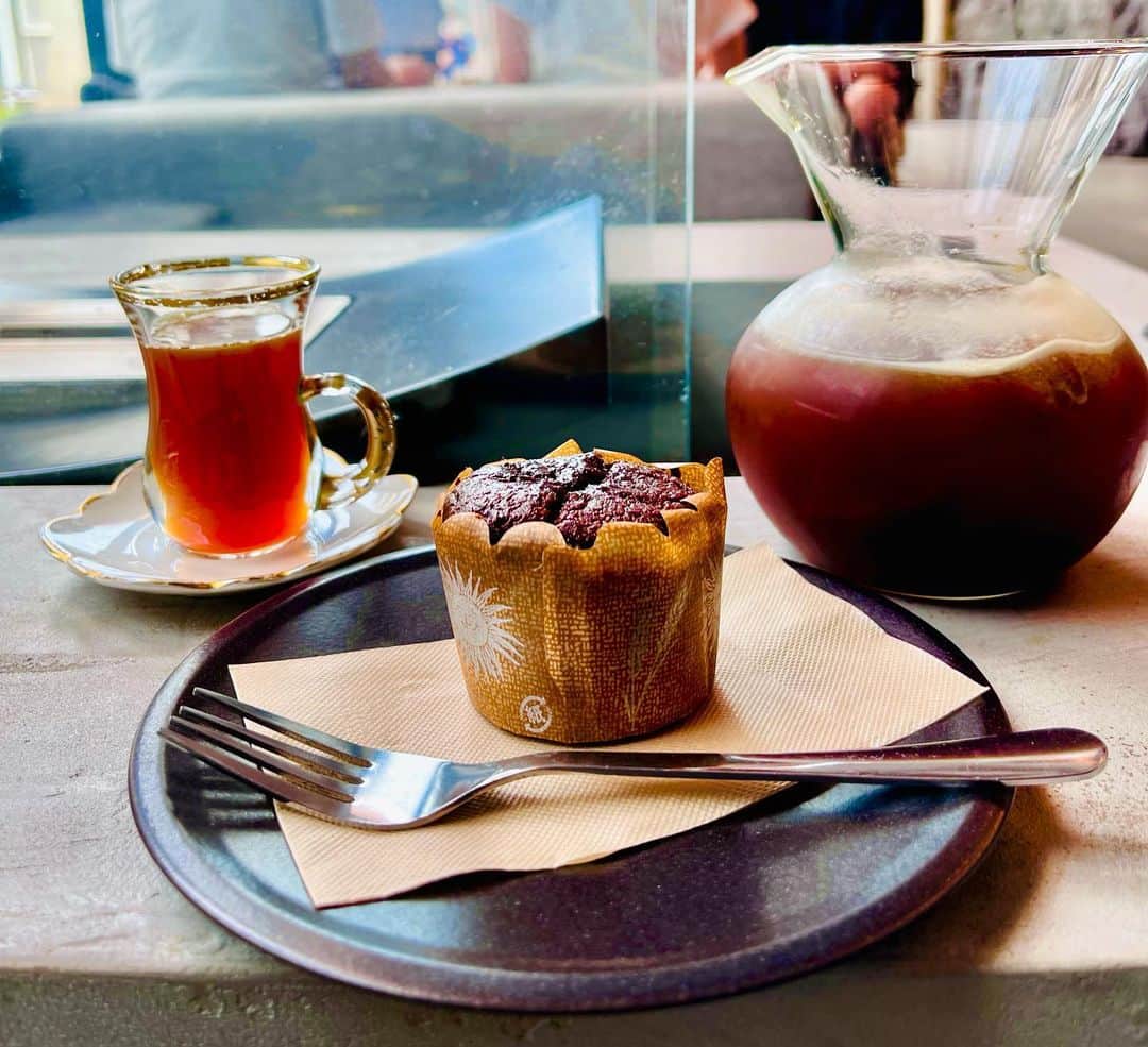 Barre de vin Kのインスタグラム：「昼カフェ リオ #インスタしか予約できない店  @rio.jin_nan」