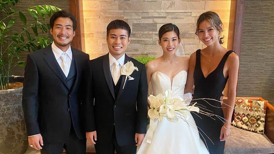 大橋海人さんのインスタグラム写真 - (大橋海人Instagram)「最高の結婚式でした。 妹をよろぴく @akihito_ohba  @kailiohashi  おめでとう🌹」7月22日 0時28分 - kaitoohashi