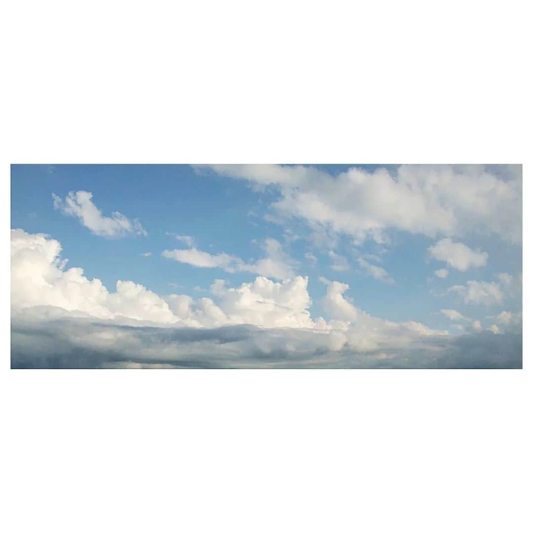 花村怜美のインスタグラム：「#空 #雲 #もくもく #自然 #夏 #景色 #風景 #sky #cloud #clouds #cloudscape #cloudstagram #skystagram #nature #japan」