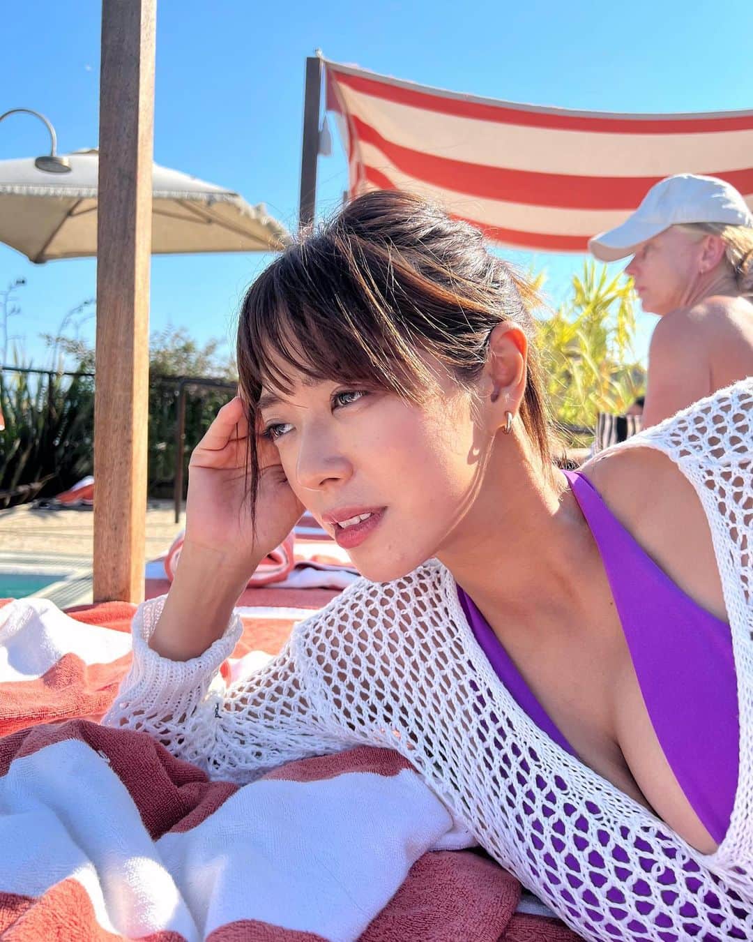 わちみなみのインスタグラム：「新しい水着欲しいな。  海外の水着とかランジェリーみたいな 雰囲気のブランドないかなー🤔✨  インポートするしかないかな💡  ⁡ ⁡ ⁡#水着　#インポート水着　大好きー！ #ばりあつサウナ日和 #サウナイキタイ #sauna #サウナ女子 #サウナー　#サウナ巡り #サウナ部　#bikinimodel #bikinilovers」