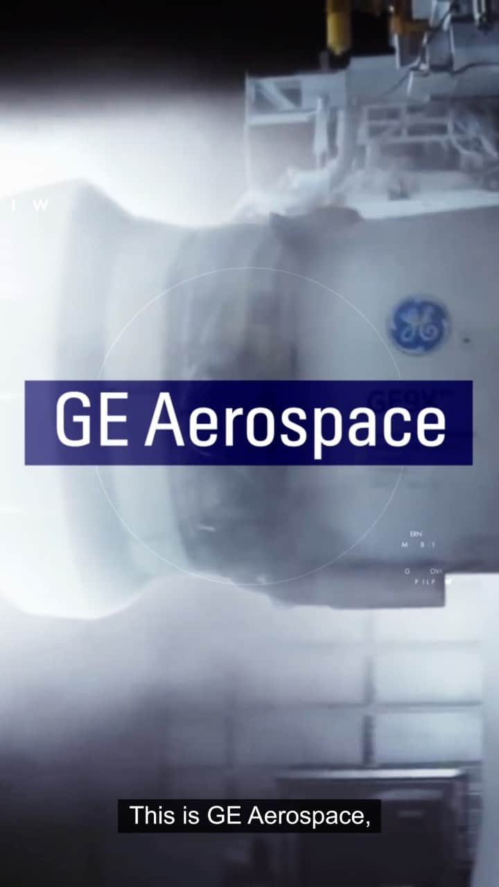 GeneralElectricのインスタグラム：「We know how the future of flight works because we’re helping build it. Introducing GE Aerospace, a company with sights set on helping develop innovations that will take us further.」