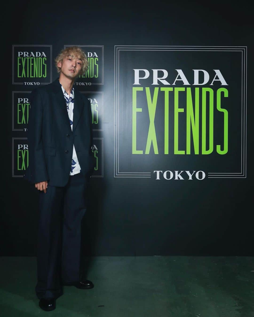 上杉柊平のインスタグラム：「2022720@prada  #pradaextends」