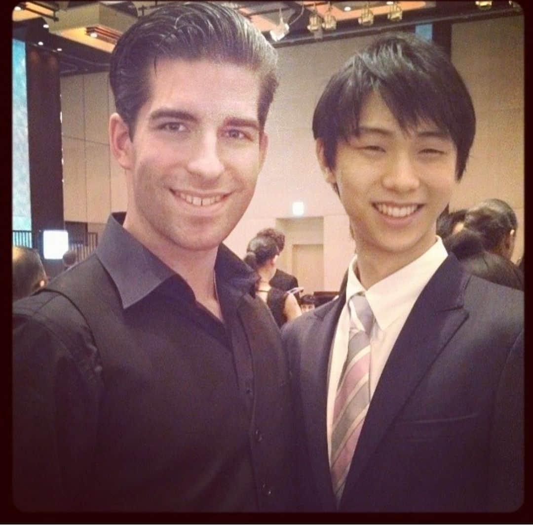 ネイサン・バーソロメイのインスタグラム：「@yuzu_yuzuru congratulations on an amazing career! Hope your next chapter is a good one! @isufigureskating @olympics #yuzuruhanyu #retirement」