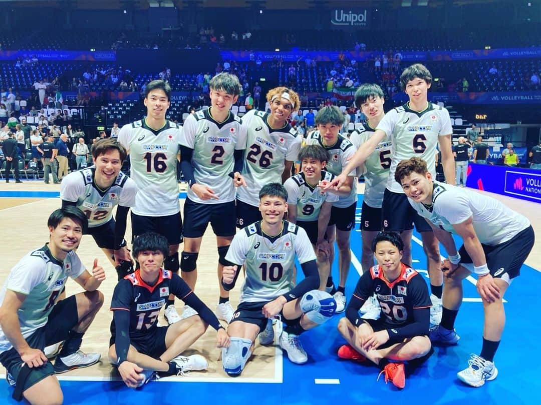 山内晶大のインスタグラム：「. . . VNL Italia final round🇮🇹 . . ➡️fin . . . #VNL #Italia #Bologna」