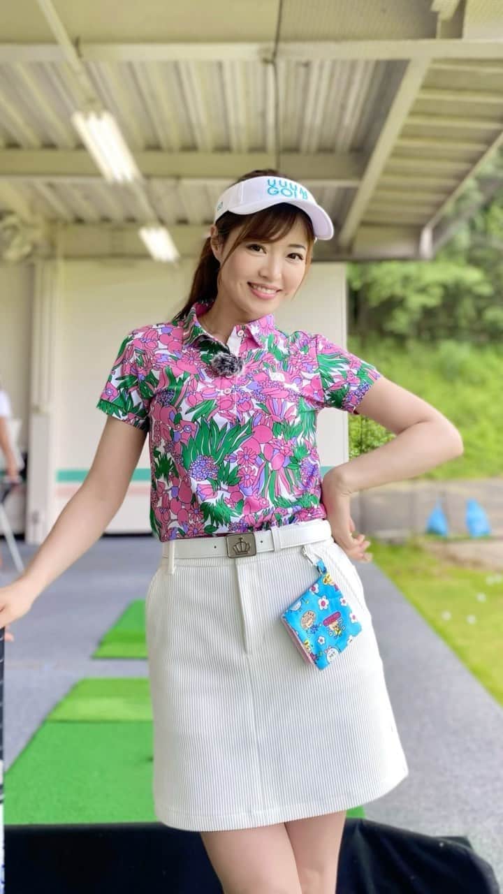 のインスタグラム：「ゴルフコーデ集めてみた⛳️ この動画作るのに1時間かかった☺️💦 #ゴルフ#ゴルフ女子#ゴルフウェア#ゴルフコーデ#ゴルフ好きな人と繋がりたい #golf」