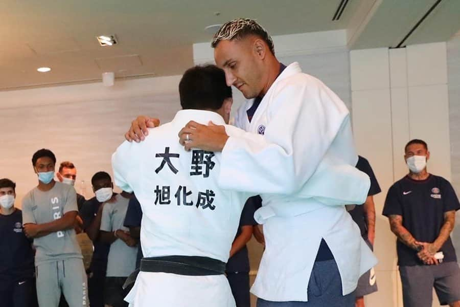 大野将平さんのインスタグラム写真 - (大野将平Instagram)「🇯🇵🥋🥇×🇫🇷⚽️🏆 @psg  @psg_judo  @psg_japan_tour2022  @nomura60kg  @teddyriner」7月22日 13時37分 - ono0203