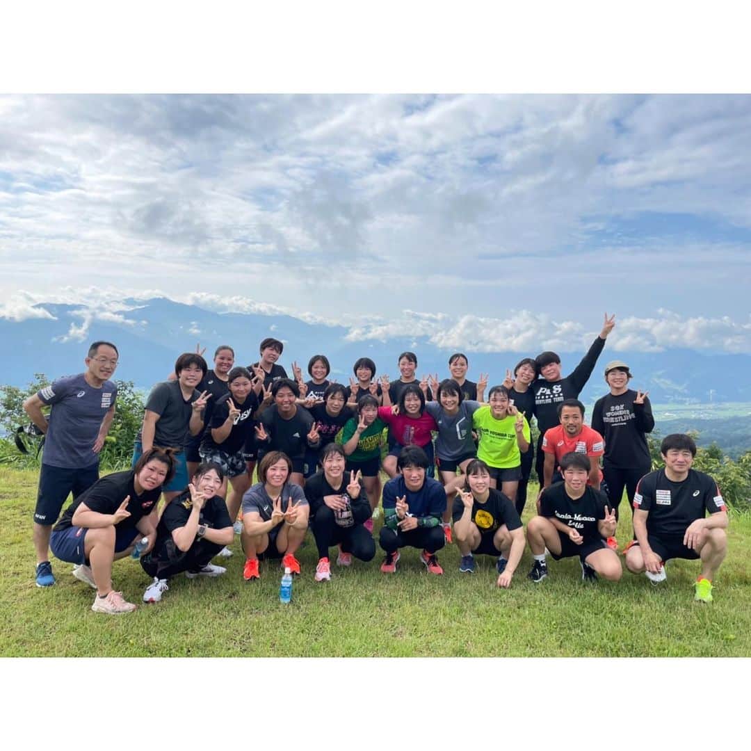 のインスタグラム：「十日町合宿⛰ きつかったけど充実！！！ おばちゃん達の美味しいご飯と自然にたくさんパワーもらいました🍚🌿」