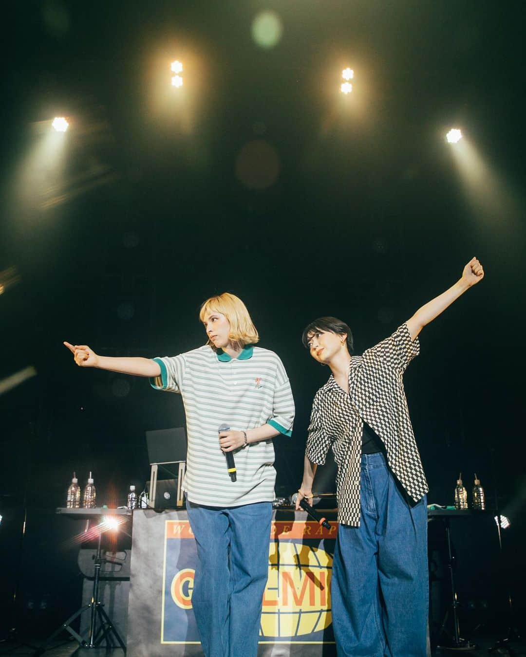 chelmicoさんのインスタグラム写真 - (chelmicoInstagram)「chelmico gokigen TOUR👩🏼👦🏻🏁 #gokigen豊洲 ありがとうございました💖  photo by 横山マサト」7月22日 22時34分 - chelmico