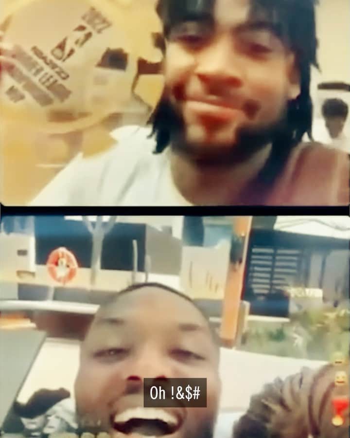 ポートランド・トレイルブレイザーズのインスタグラム：「The young fellas showed up & showed out!   Our @nbasummerleague Mini Movie 🎥💍」