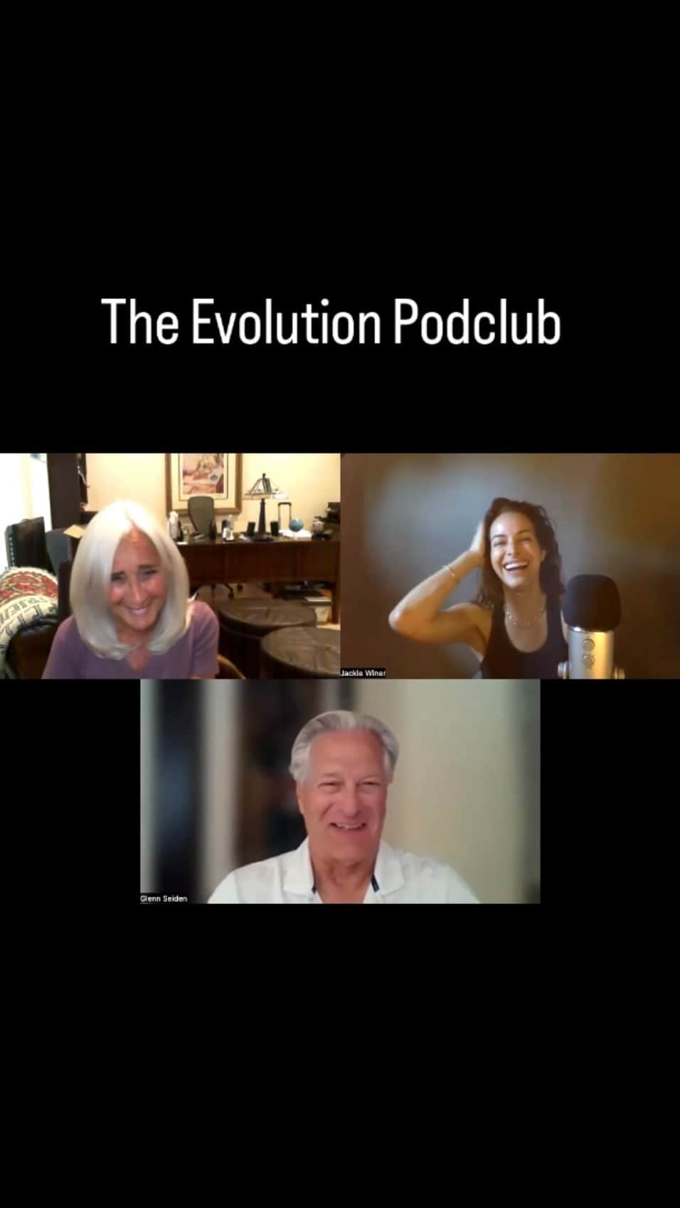 ジャッキー・セイデンのインスタグラム：「Survivors of the Highland Park shooting share their incredible story of divine intervention, gratitude, and perspective on #TheEvolutionPodclub.」