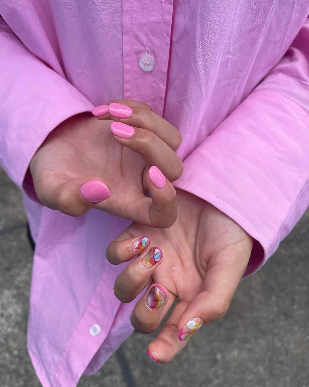 工藤紋華さんのインスタグラム写真 - (工藤紋華Instagram)「nail #nails」7月23日 12時19分 - nails.10ayaka