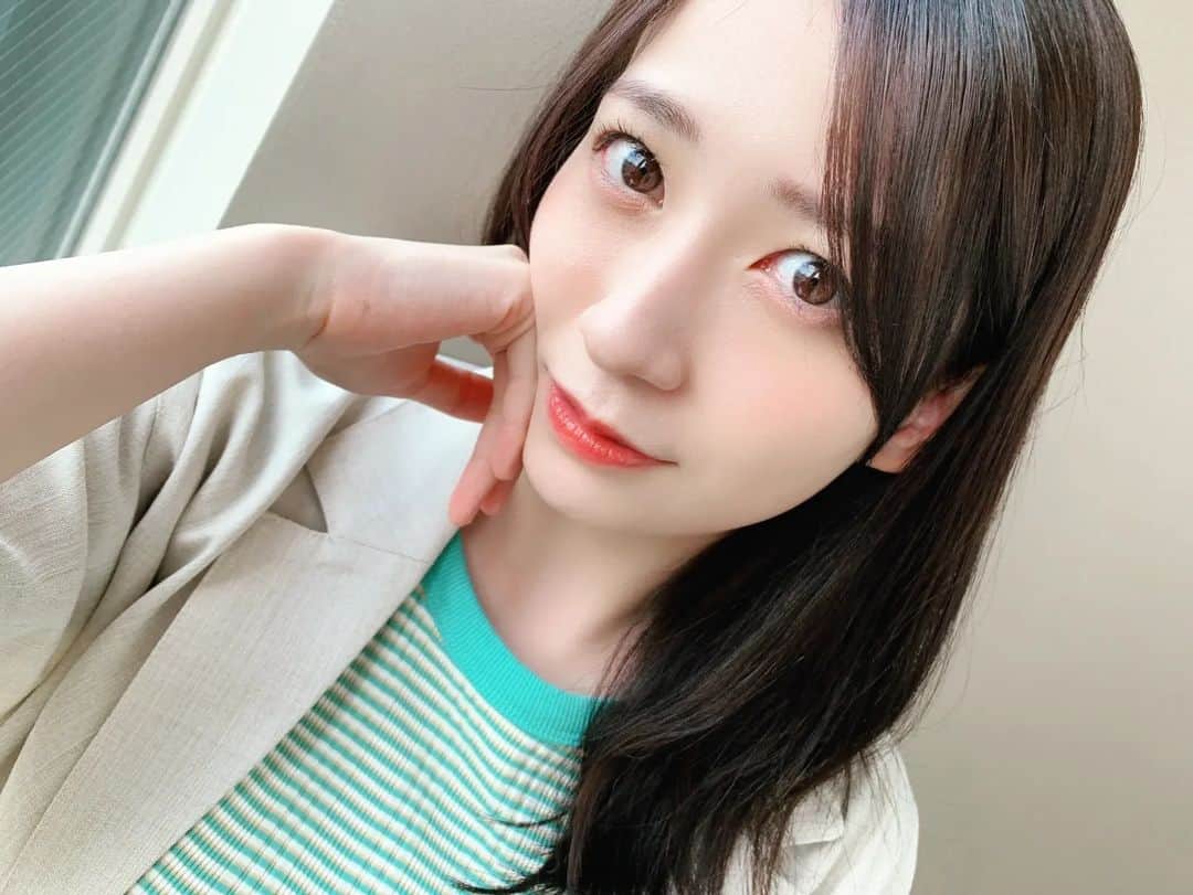 佐々木優佳里のインスタグラム：「💙」