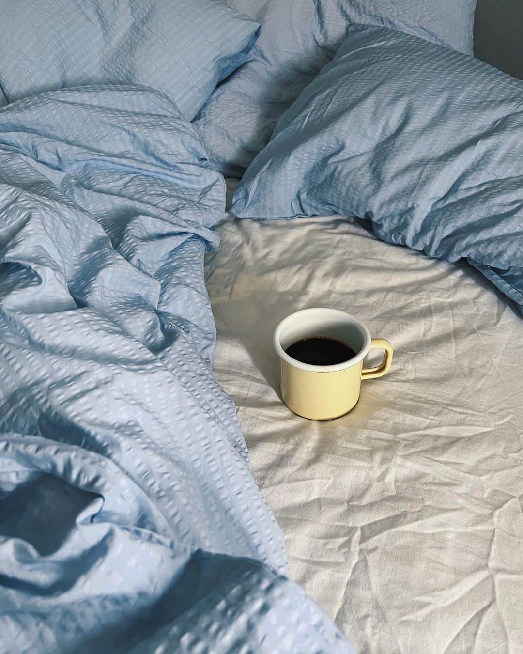 Annette Pehrssonのインスタグラム：「blue mornings. swipe for cute 💙」