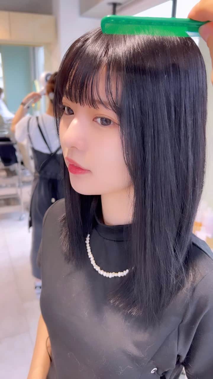 sarimaru(国木田さりまる)のインスタグラム：「ここの美容室に行くと1発で髪の毛が生き返ります。 ブリーチしてた私の髪の毛がここまでサラサラになったの感動…」